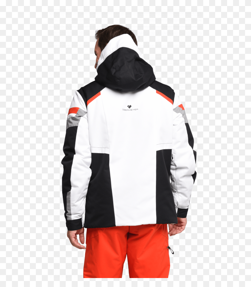 511x900 Куртка Tor Jacket White S С Капюшоном, Одежда, Одежда, Пальто Png Скачать