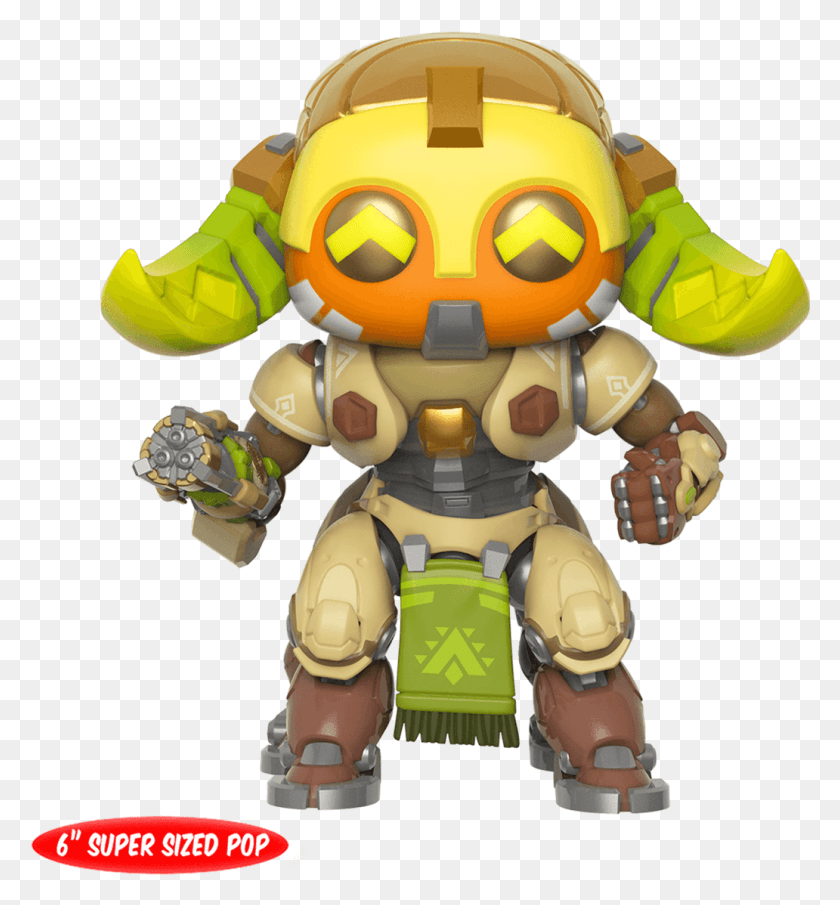 1032x1118 Torbjrn While Normal In Size Comes Bundled With Orisa Funko Pop, Robot, Toy HD PNG Download