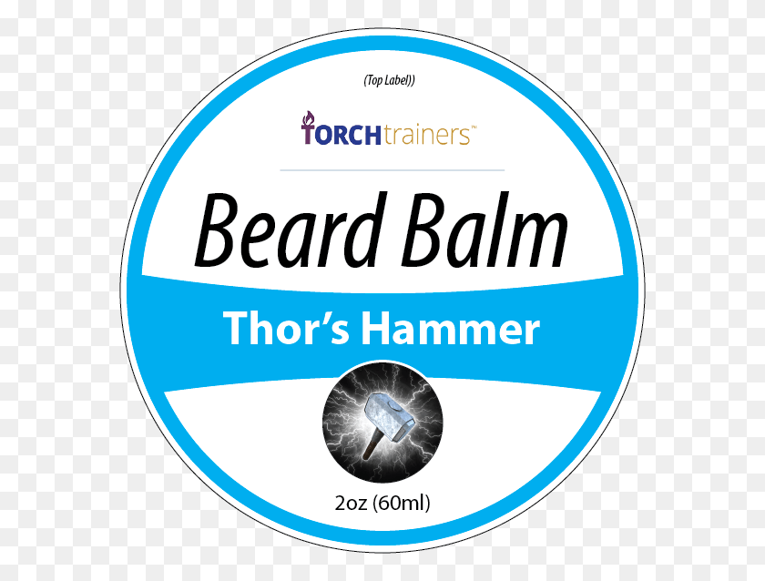 578x578 Torch Trainers Beard Balm Circle, Label, Text, Poster HD PNG Download