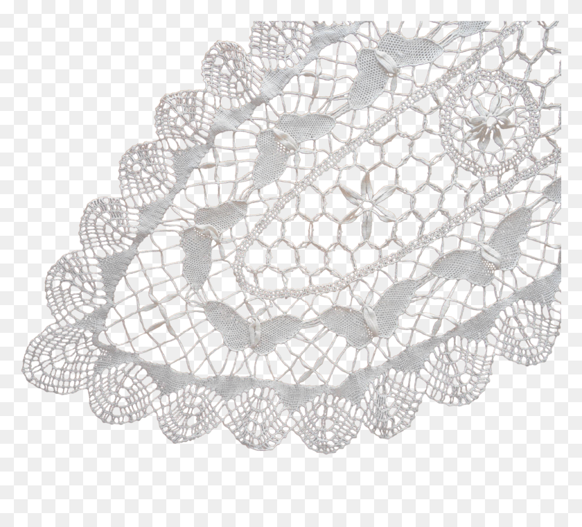1853x1663 Torchon Lace Bobbin Vintage Long Pointed Centerpiece Crochet, Rug, Chandelier, Lamp HD PNG Download