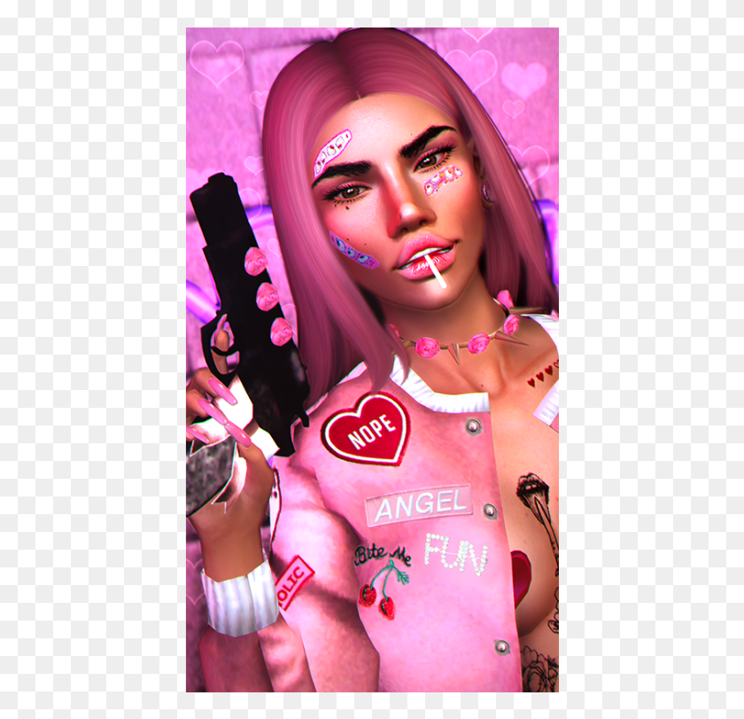 423x751 Tori Assassin Au Barbie, Face, Person, Human HD PNG Download