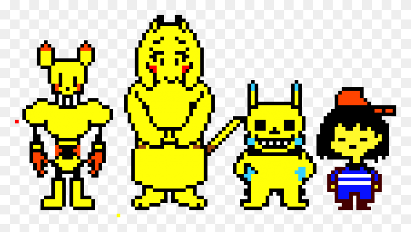 1051x561 Toriel All Undertale Characters Names, Pac Man, Robot HD PNG Download