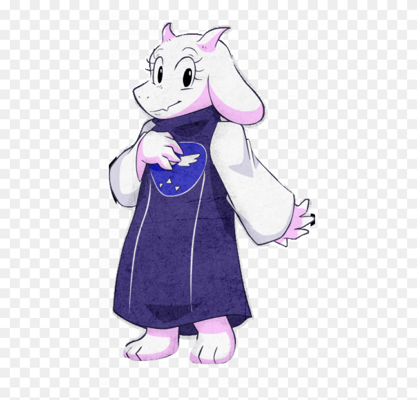 450x745 Toriel Goat Mom Undertale Characters Toriel, Costume, Clothing, Apparel HD PNG Download