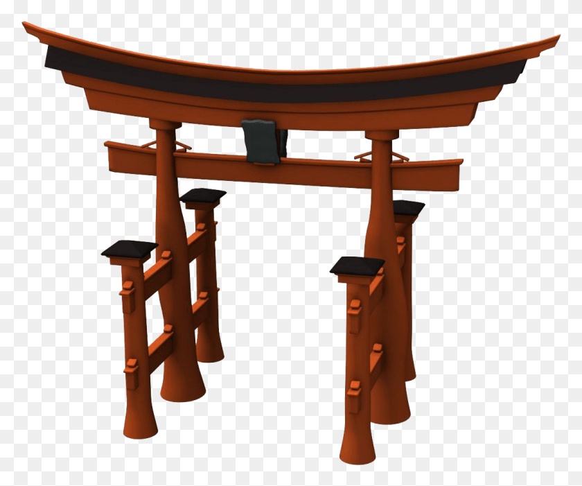 1080x888 Torii Gate Free Image Shinto Shrine HD PNG Download