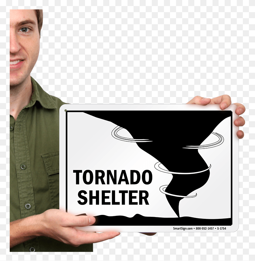 778x801 Tornado Shelter Fire Amp Emergency Sign Tornado Shelter Sign, Person, Human, Text HD PNG Download