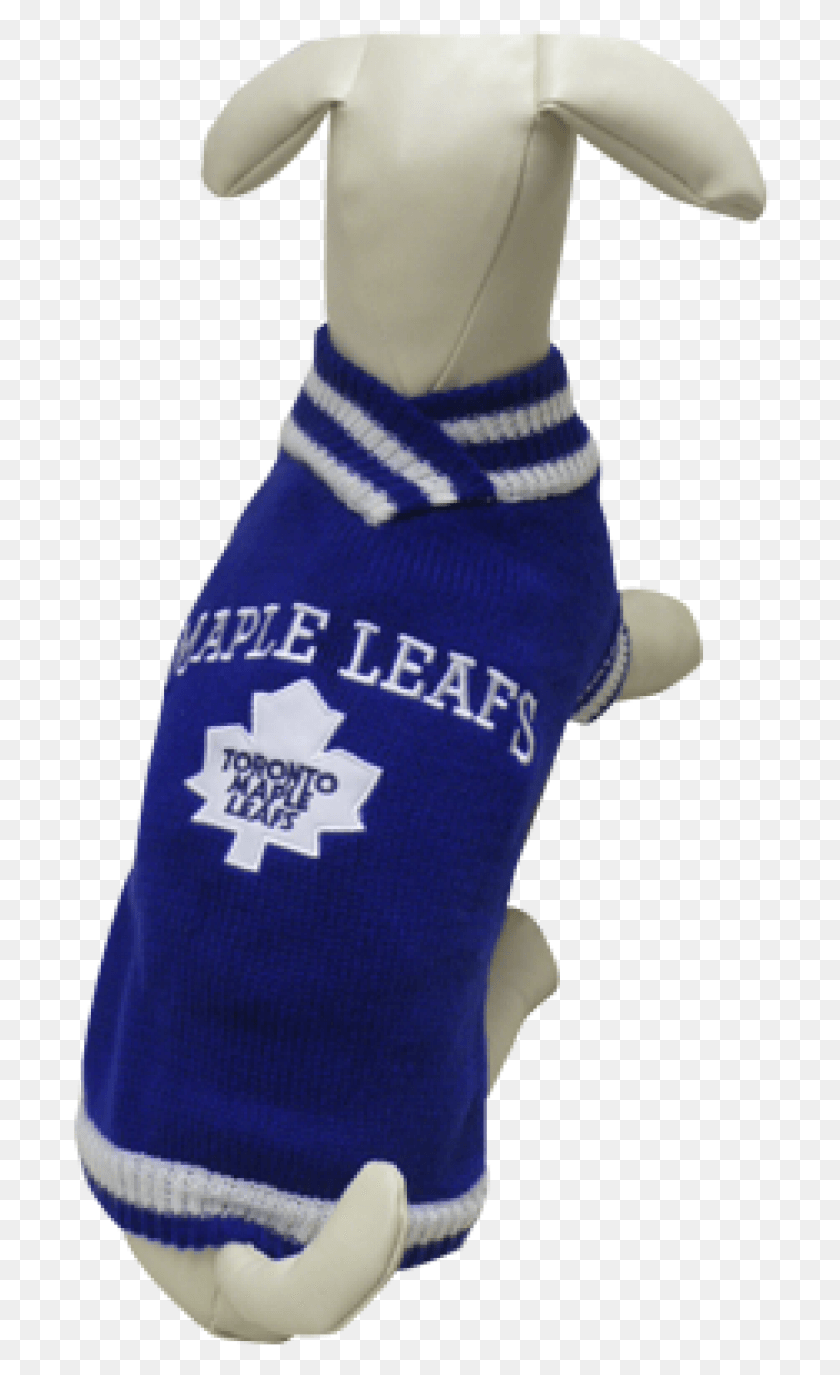 700x1315 Toronto Maple Leaf Dog Sweater Toronto Maple Leaf Dog Sweater, Clothing, Apparel, Person HD PNG Download