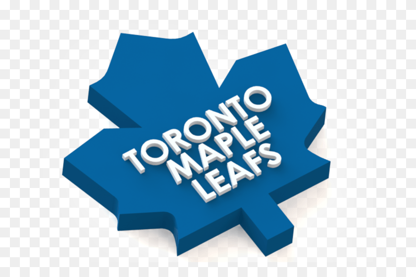 667x500 Toronto Maple Leafs Logo 3d Print Toronto Maple Leafs, Text, Paper, Symbol HD PNG Download