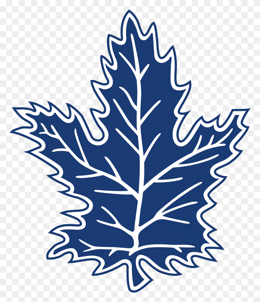1867x2191 Toronto Maple Leafs Logo Transparent Black Toronto Maple Leafs Logo, Leaf, Plant, Tree HD PNG Download