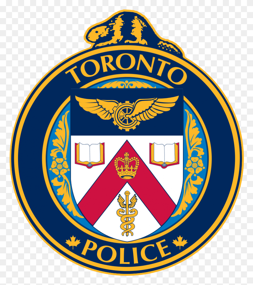 782x888 Эмблема Полицейской Службы Торонто, Логотип, Символ, Товарный Знак Hd Png Скачать