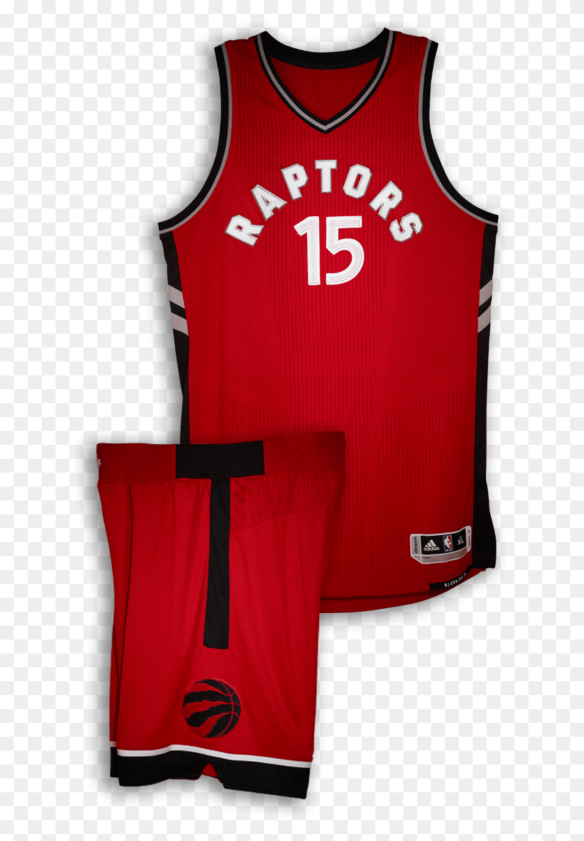 627x1150 Toronto Raptors Jersey Red, Clothing, Apparel, Shirt HD PNG Download