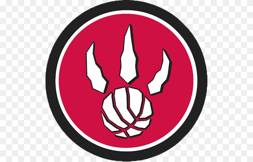 540x539 Toronto Raptors Logo, Emblem, Symbol, Weapon, Ammunition Sticker PNG