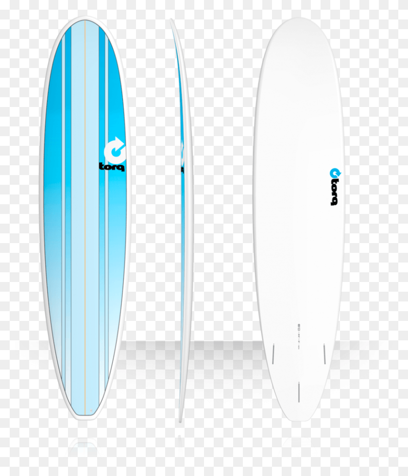 815x961 Descargar Png Torq Longboard Nuevo Clásico Rayas Verticales Azules Tablas De Surf Torq, Mar, Aire Libre, Agua Hd Png