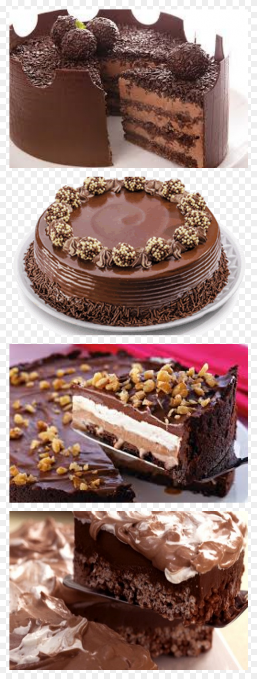 905x2505 Шоколадный Торт Torta Crocante De Dois Salve Este Pin Misture Шоколадный Торт, Торт, Десерт, Еда Hd Png Скачать