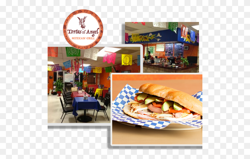 521x474 Tortas El Angel Is A Take On The Ubiquitous Mexican Tortas El Angel, Chair, Furniture, Burger HD PNG Download