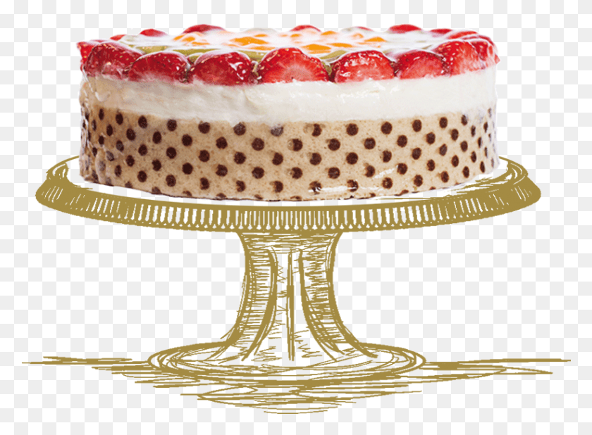 823x589 Torten Top Banner Cheesecake, Birthday Cake, Cake, Dessert HD PNG Download
