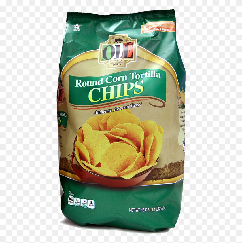 450x784 Tortilla Chips Rondas Ole Chips, Alimentos, Planta, Pan Hd Png