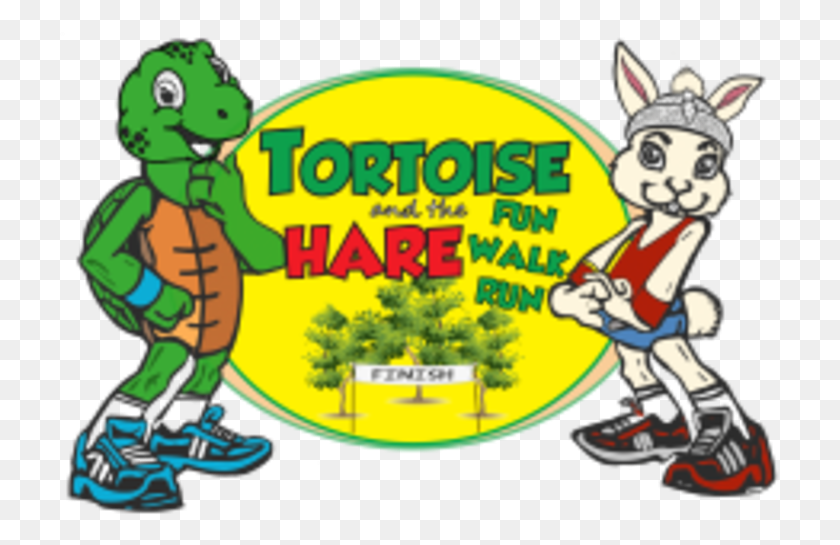 721x485 Tortoise And Hare Fun Walk Run Cartoon, Crowd, Animal, Leisure Activities HD PNG Download