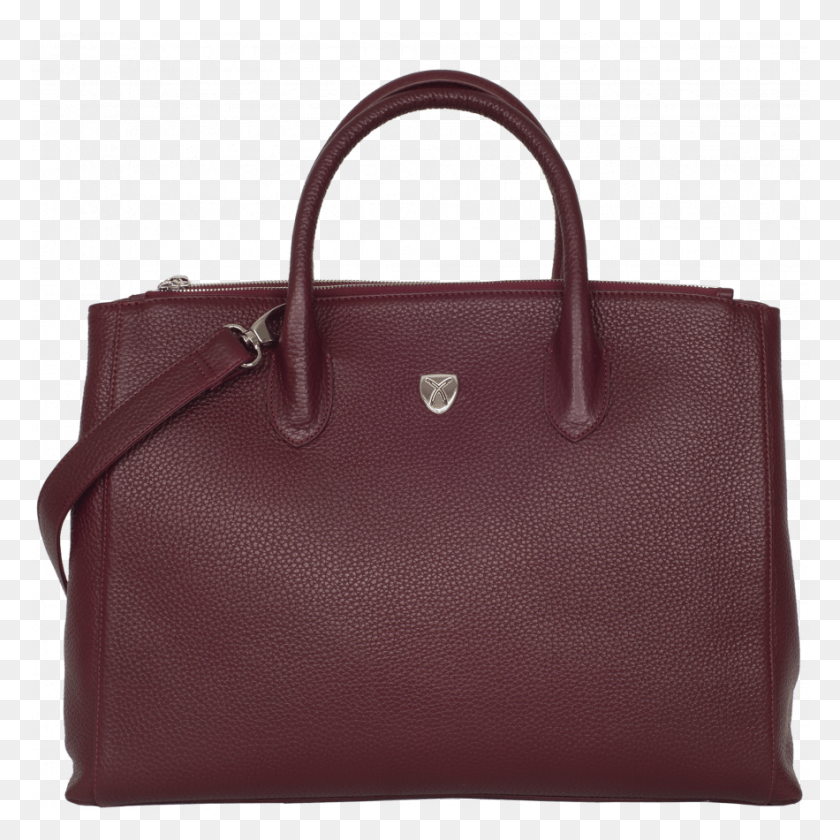883x883 Tosca Ladies Business Case Handbag 15 Inch Bordeaux Leather, Bag, Accessories, Accessory HD PNG Download