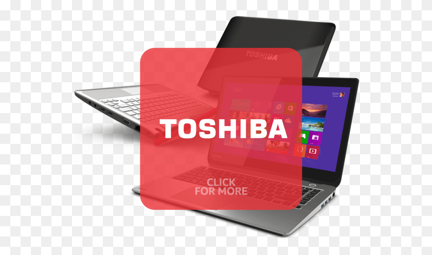 558x436 Descargar Png Netbook Toshiba Brand2 Netbook, Computadora, Electrónica Hd Png