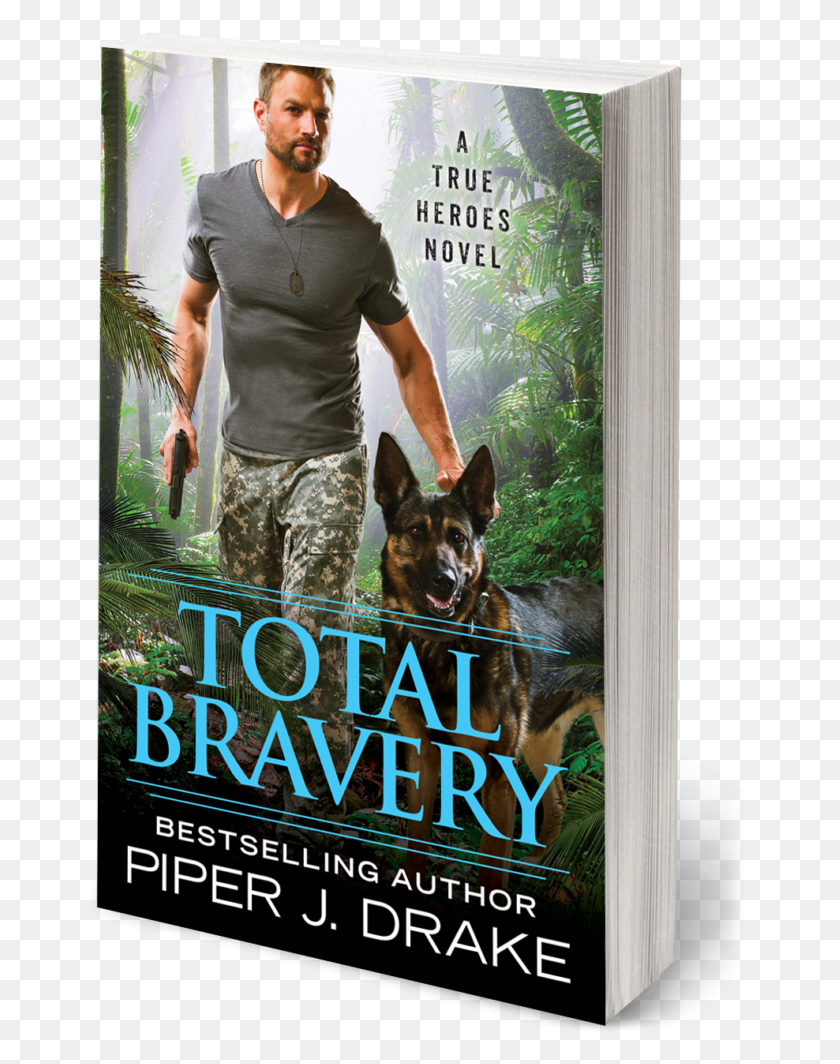 666x1004 Total Bravery By Piper J Total Bravery By Piper J Drake, Person, Human, Dog HD PNG Download