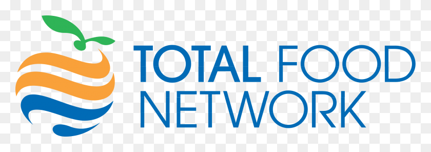2400x727 Total Food Network Logo Transparent Food Export Logo, Word, Text, Alphabet HD PNG Download