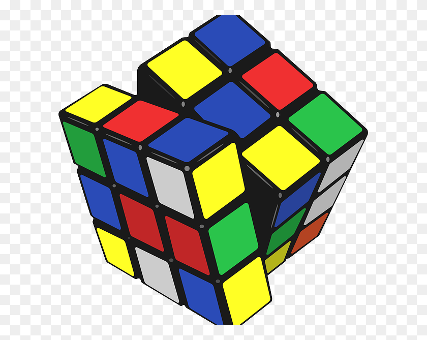 609x609 Totally Tubular Toys Rubik39s Cube Vector, Rubix Cube, Grenade, Bomb HD PNG Download