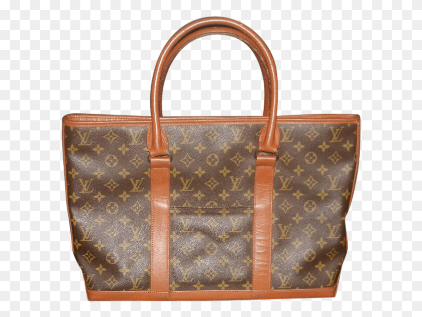 598x572 Tote Bag Louis Vuitton Purse Transparent, Handbag, Accessories, Accessory HD PNG Download