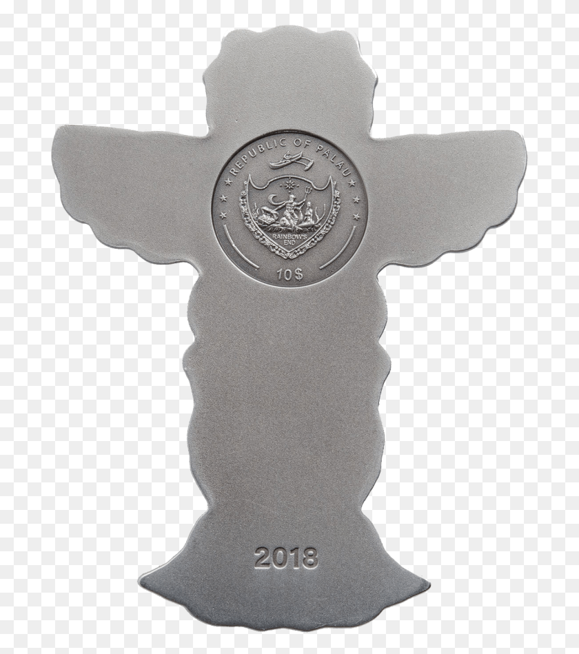 695x889 Totem Pole Coin, Symbol, Cross, Crucifix HD PNG Download