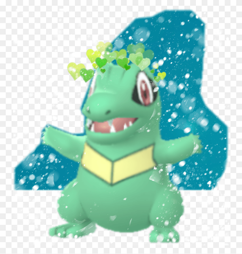 750x821 Totodile Toad, Toy, Graphics HD PNG Download