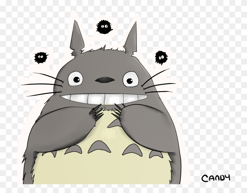 727x598 Totoro By Candyelmo On Svg, Png