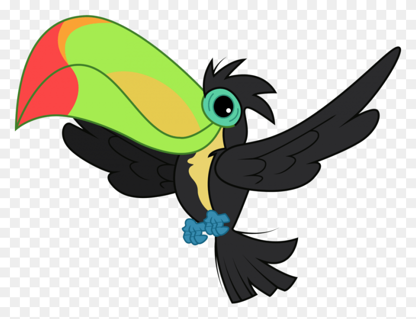 900x674 Toucan Vector My Little Pony Bird, Animal, Vulture, Eagle HD PNG Download