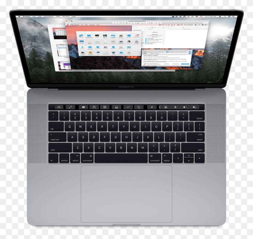 1356x1276 Touch Bar Support Macbook Pro, Pc, Computer, Electronics HD PNG Download