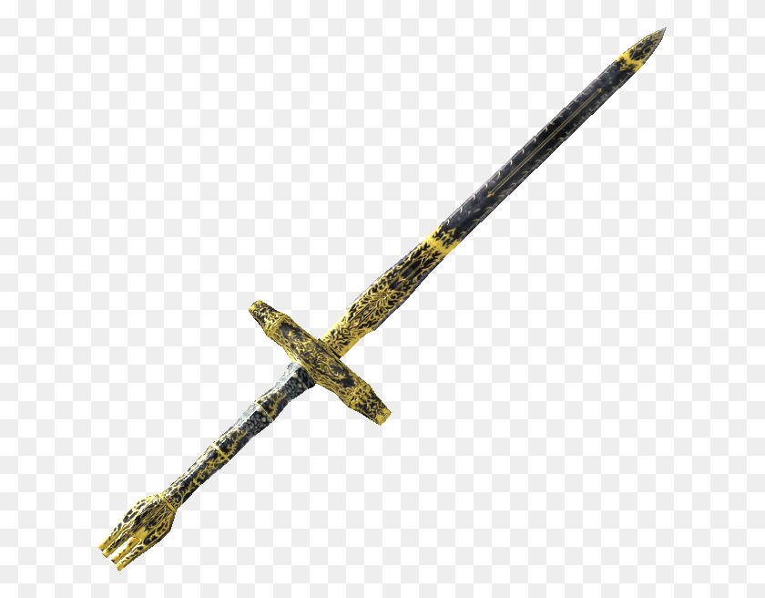 624x596 Touch Cross, Sword, Blade, Weapon HD PNG Download