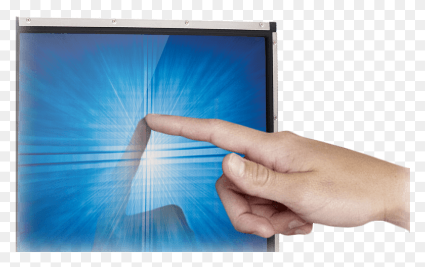 915x551 Touch Ready Led Backlit Lcd Display, Person, Human, Electronics Descargar Hd Png