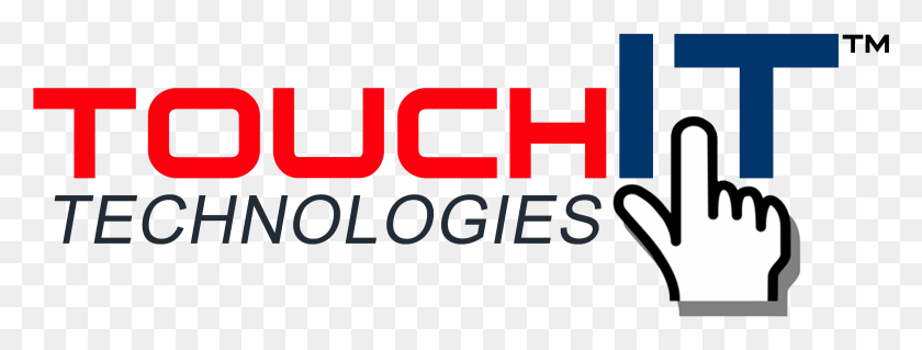 2539x845 Descargar Png Touchit Logo Clear Touchit Logo, Texto, Símbolo, Marca Registrada Hd Png