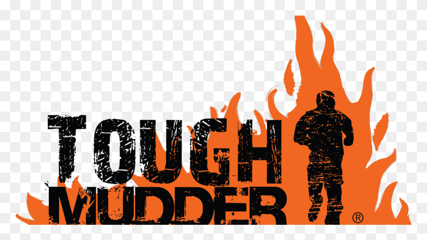 1135x601 Tough Mudder, Person, Human, Fire HD PNG Download