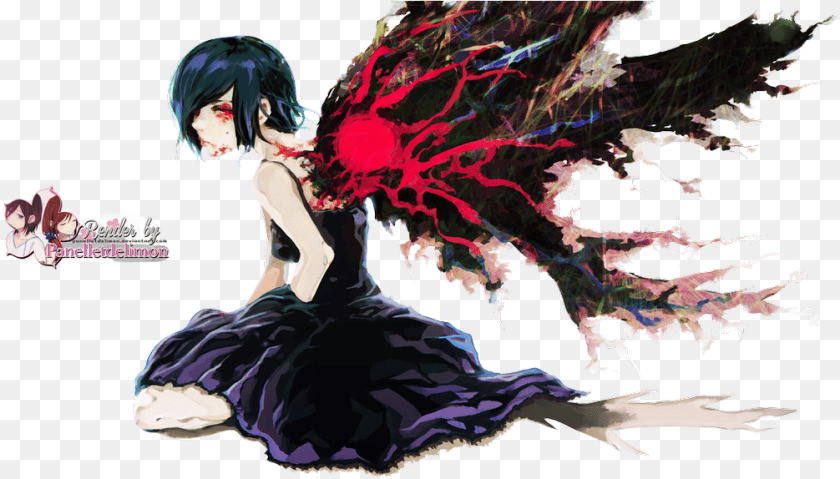 Touka Kirishima Oboi, Adult, Book, Comics, Female Transparent PNG