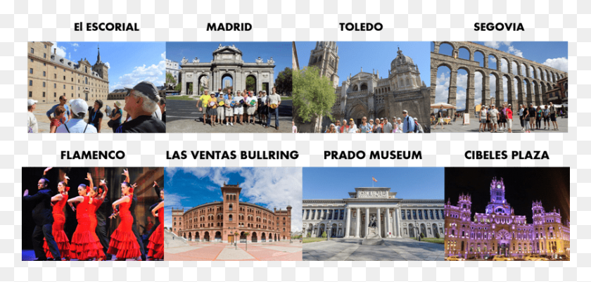 838x367 Tourist Activities, Downtown, City, Urban HD PNG Download
