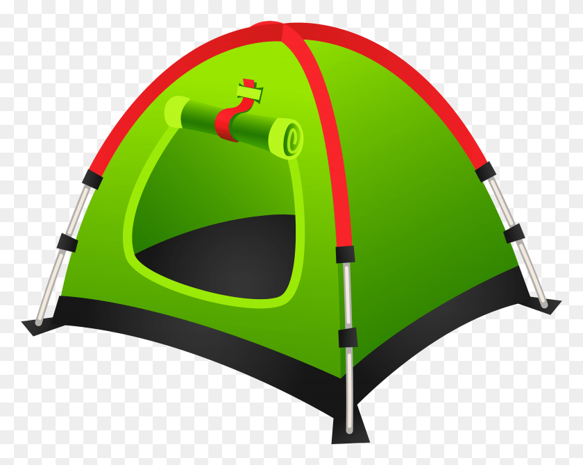 4917x3847 Tourist Green Tent Clipart Image, Mountain Tent, Leisure Activities, Camping HD PNG Download