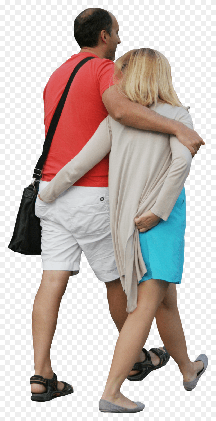 1436x2903 Tourist People, Clothing, Apparel, Shorts HD PNG Download
