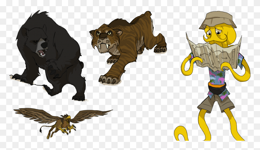 2417x1321 Tourist Steam Stickers, Animal, Mammal, Wildlife HD PNG Download