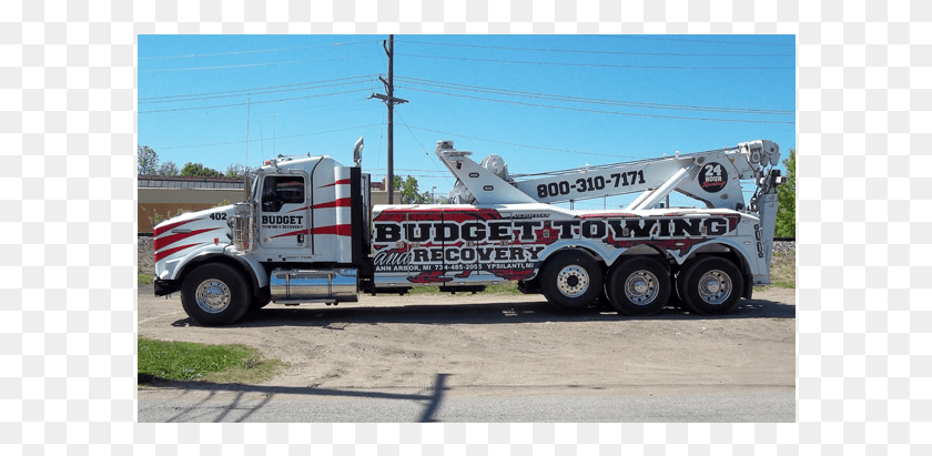 594x351 Tow Truck Trailer Truck, Vehicle, Transportation, Tire HD PNG Download