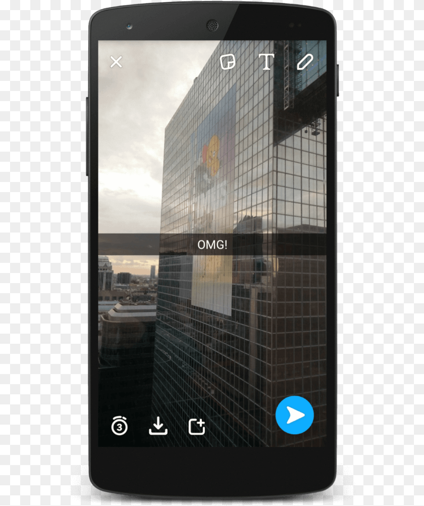 Tower Block, City, Electronics, Mobile Phone, Phone Sticker PNG