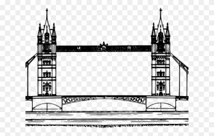 641x474 Тауэрский Мост, Лондонский Пейзаж, Строительство Тауэрского Моста, Серый, World Of Warcraft Hd Png Скачать
