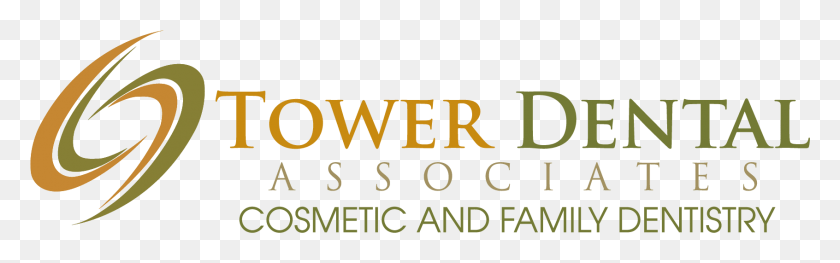 1692x441 Tower Dental Associates Logo Parallel, Text, Alphabet, Number HD PNG Download