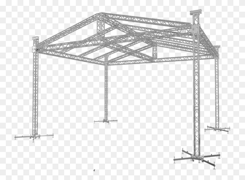 743x556 Tower Truss Techos, Stand, Shop, Lighting HD PNG Download