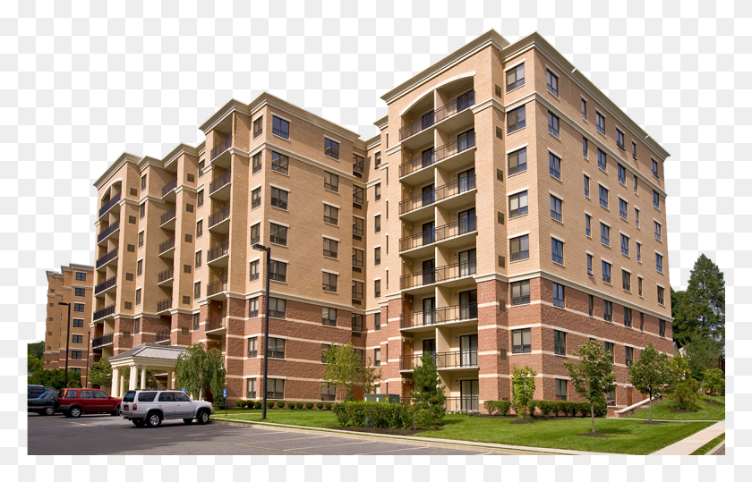 1170x719 Towers At Greenville Apartments Tower Block, Condominio, Vivienda, Edificio Hd Png