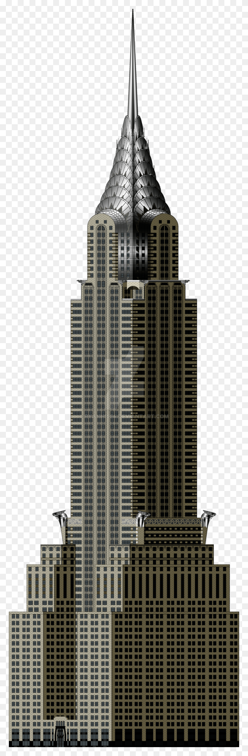900x2881 Towers Clipart Big Building Empire State Building No Background, Condo, Housing, High Rise HD PNG Download