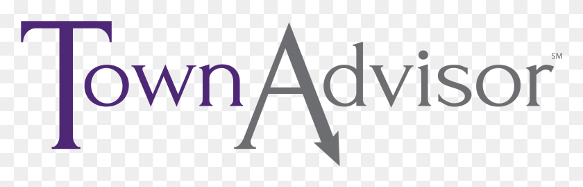 3067x822 Town Advisor Logo Graphics, Text, Triangle, Word HD PNG Download