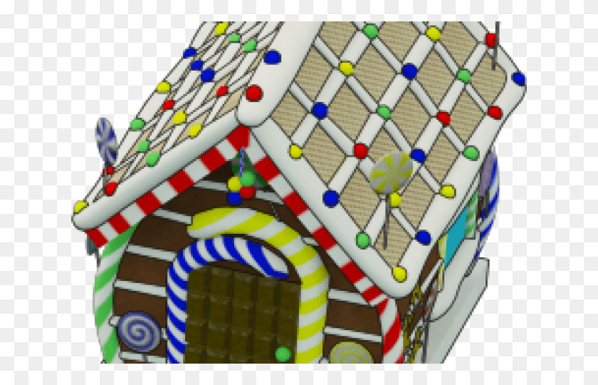 640x480 Town Clipart Gingerbread House Gingerbread House, Cookie, Food, Biscuit HD PNG Download
